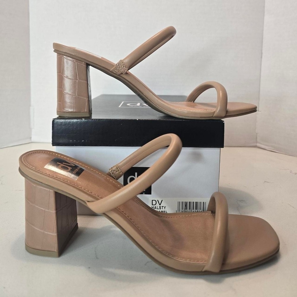 Dolce Vita Halsty Caramel Sandal Women's Size 9 Brand New